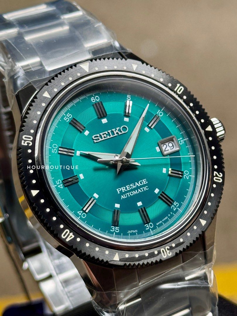 Brand New Seiko Presage Green Dial Limited Edition Automatic Watch SPB129J1