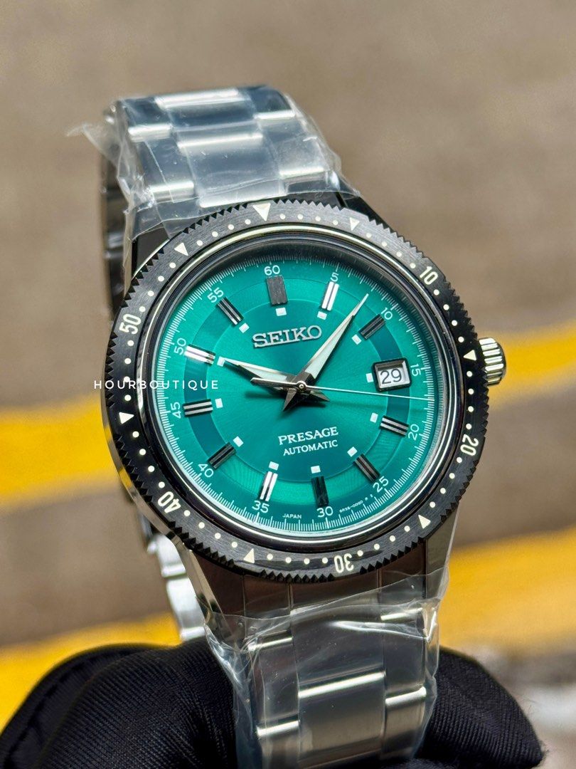 Brand New Seiko Presage Green Dial Limited Edition Automatic Watch SPB129J1