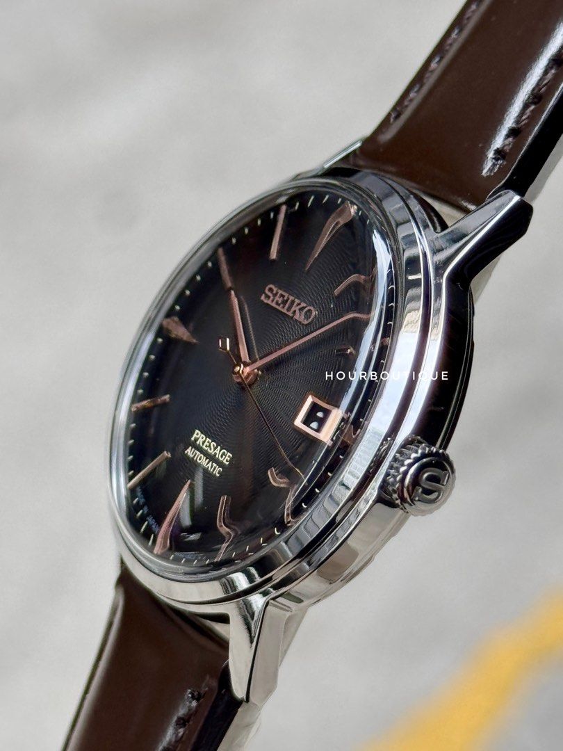 Brand New Seiko Presage Grey Dial Automatic Watch SRPJ17K1