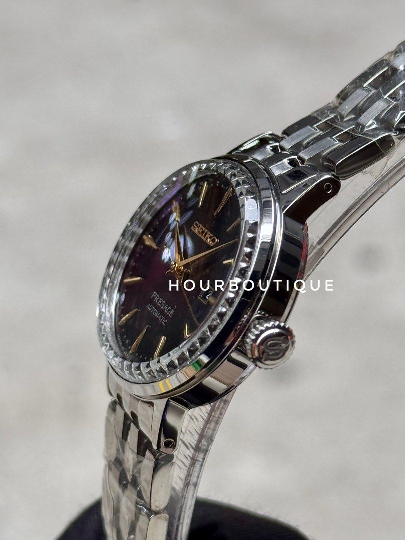 Brand New Seiko Presage Night Time Tokyo Cocktail Time Automatic Watch SRE015J1