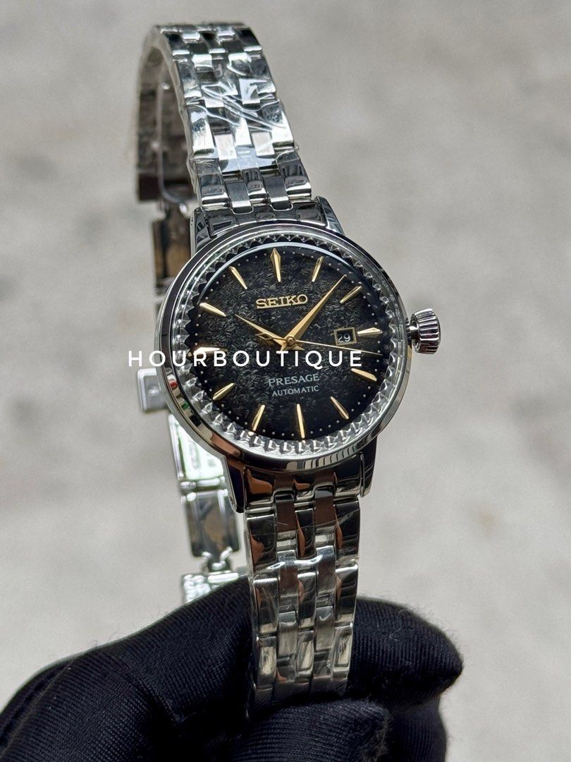 Brand New Seiko Presage Night Time Tokyo Cocktail Time Automatic Watch SRE015J1
