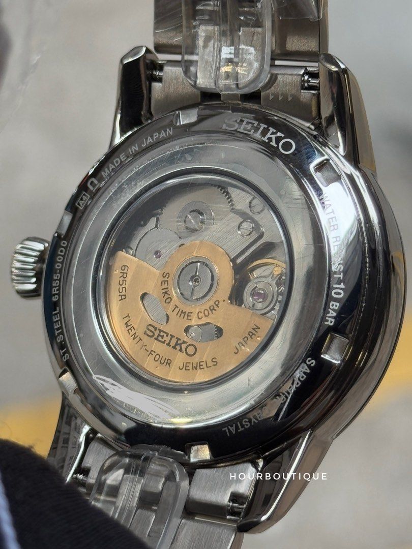 Brand New Seiko Presage Urushi Hand Crafted Dial Automatic Dress Watch SPB405J1