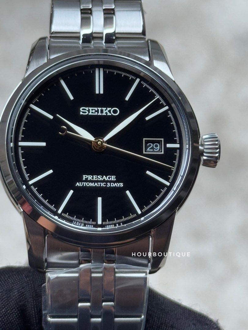 Brand New Seiko Presage Urushi Hand Crafted Dial Automatic Dress Watch SPB405J1