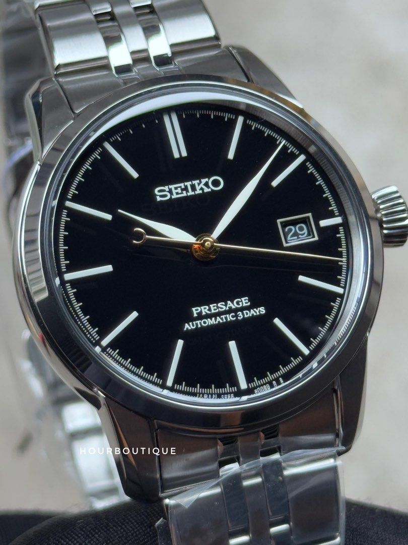 Brand New Seiko Presage Urushi Hand Crafted Dial Automatic Dress Watch SPB405J1