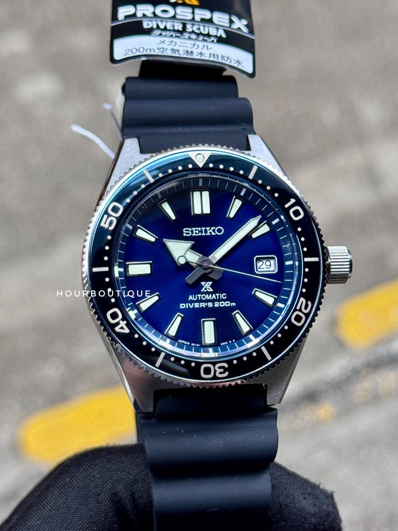 Brand New Seiko Prospex 62Mas Blue Automatic Divers Watch SBDC053