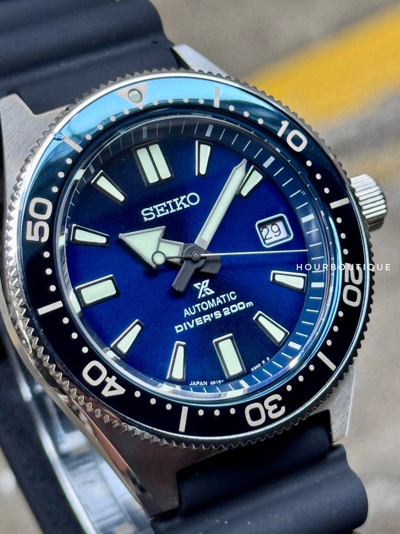 Brand New Seiko Prospex 62Mas Blue Automatic Divers Watch SBDC053