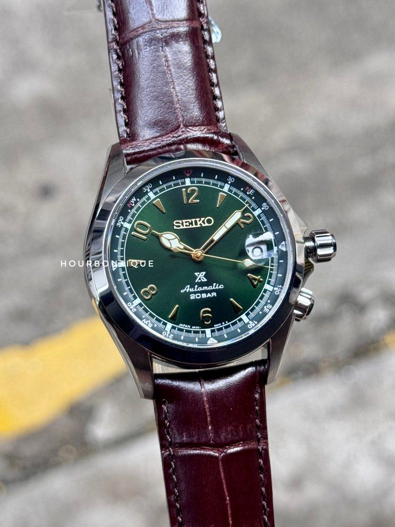 Brand New Seiko Prospex Alpinist Green Dial Automatic FieldWatch SBDC091 SPB121J1