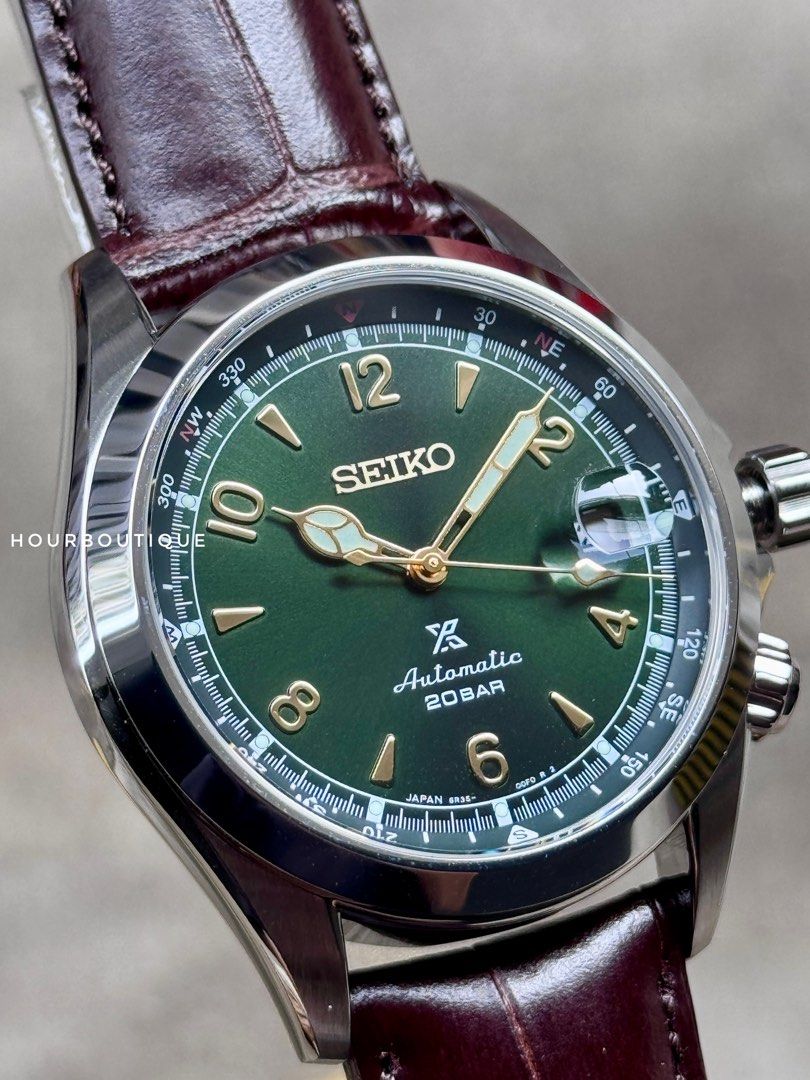 Brand New Seiko Prospex Alpinist Green Dial Automatic FieldWatch SBDC091 SPB121J1
