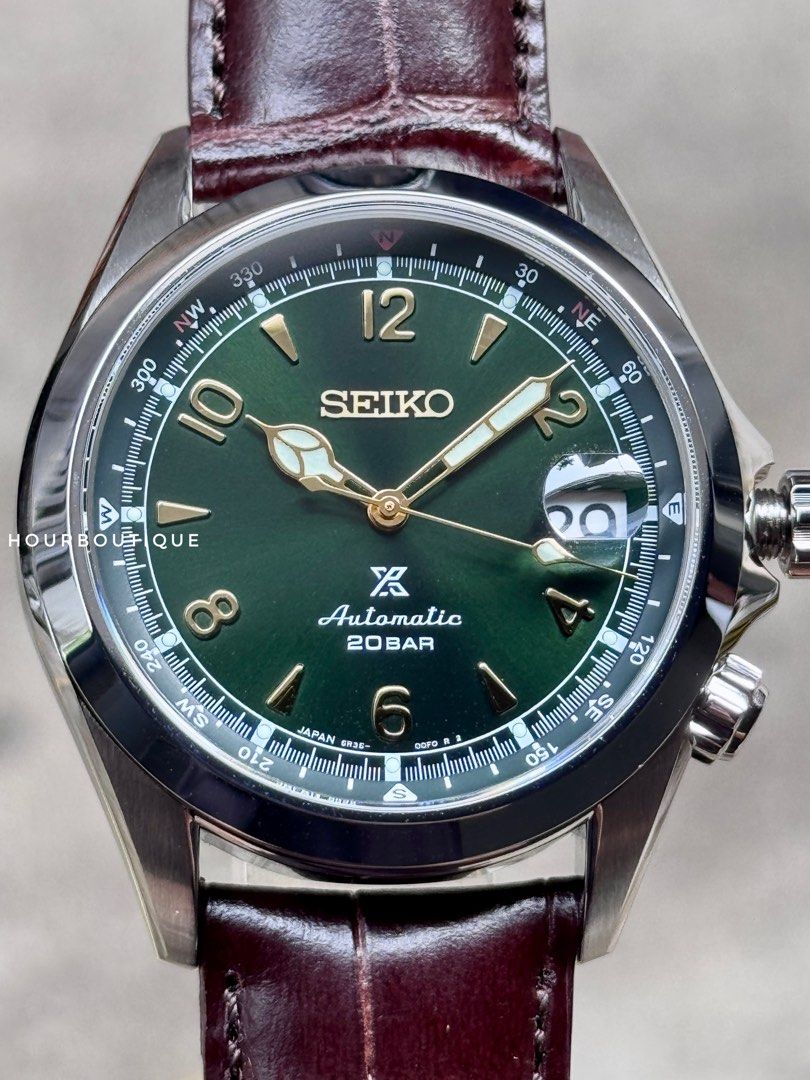 Brand New Seiko Prospex Alpinist Green Dial Automatic FieldWatch SBDC091 SPB121J1