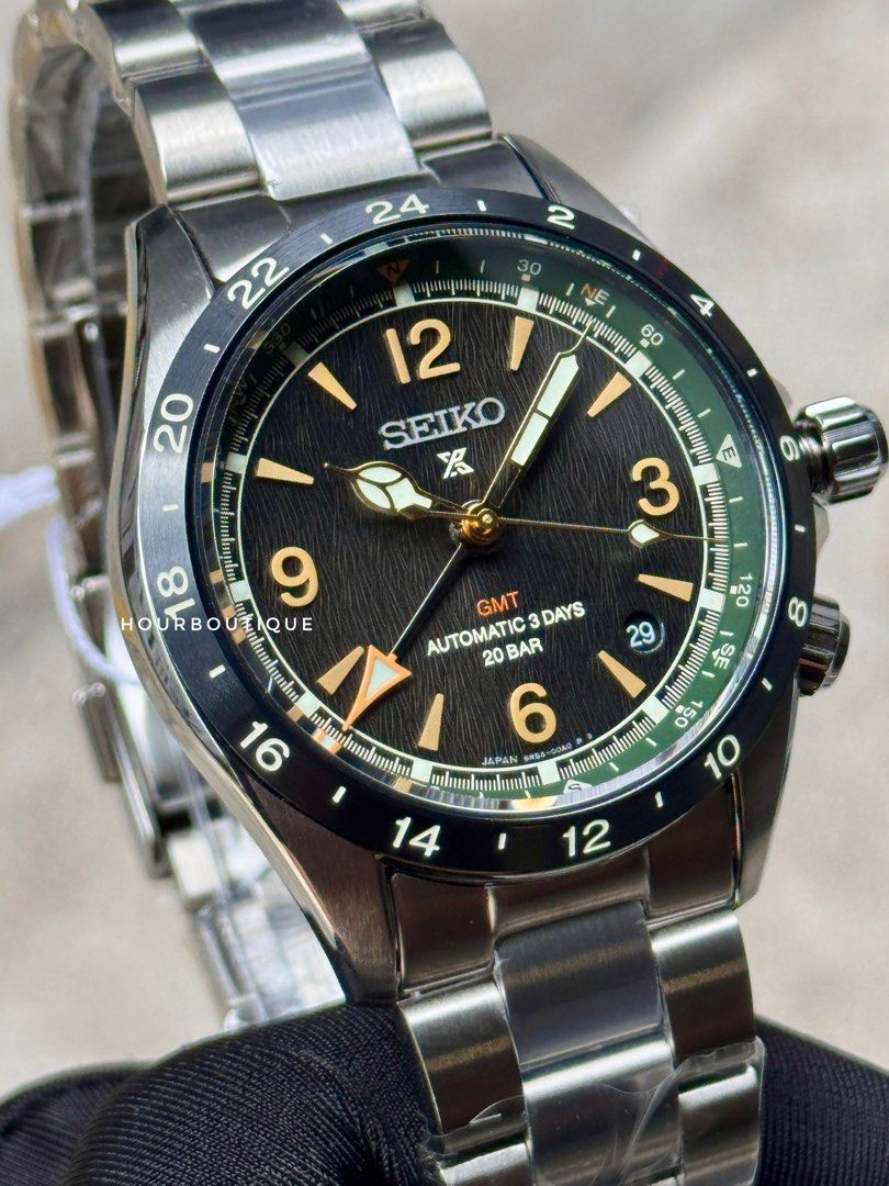 Brand New Seiko Prospex Alpinist GMT Hornbills Asia Limited Edition SPB493J1