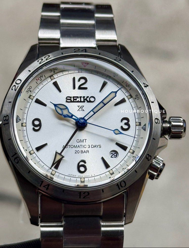 Brand New Seiko Prospex Alpinist GMT, 110th Anniversary Automatic Field Watch SPB409J1