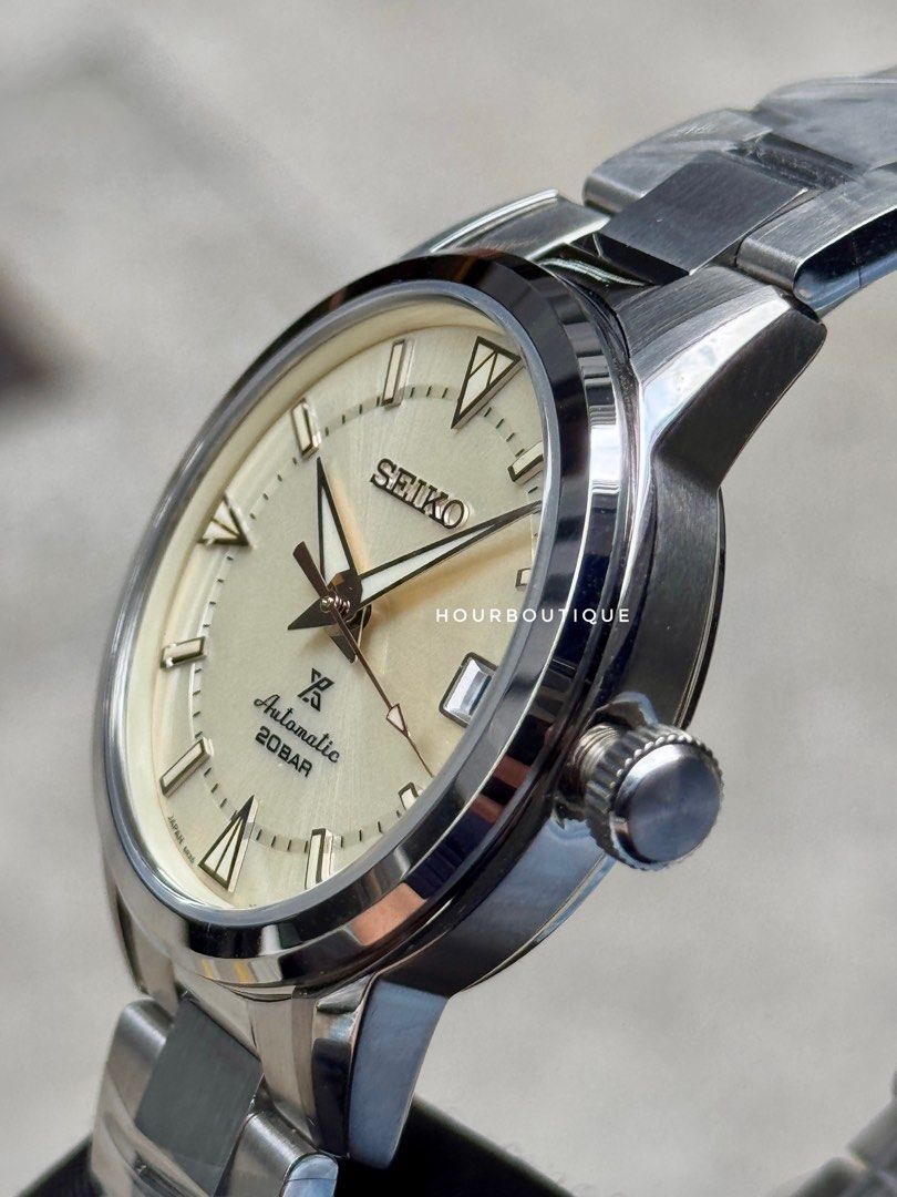 Brand New Seiko Prospex Alpinist Cream Dial Automatic Watch SPB241J1