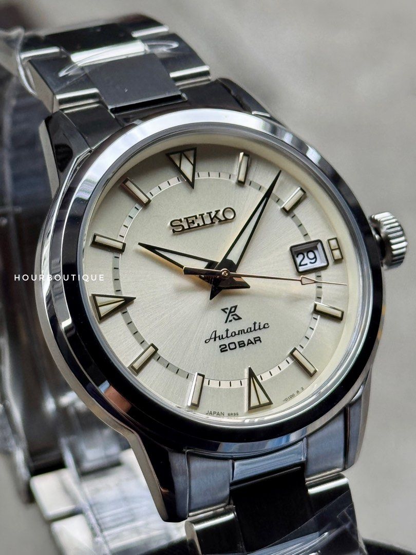 Brand New Seiko Prospex Alpinist Cream Dial Automatic Watch SPB241J1