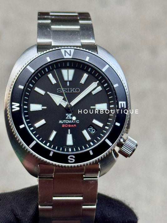 Brand New Seiko Prospex Black Dial Land Tortoise Automatic FieldWatch SRPH17K1