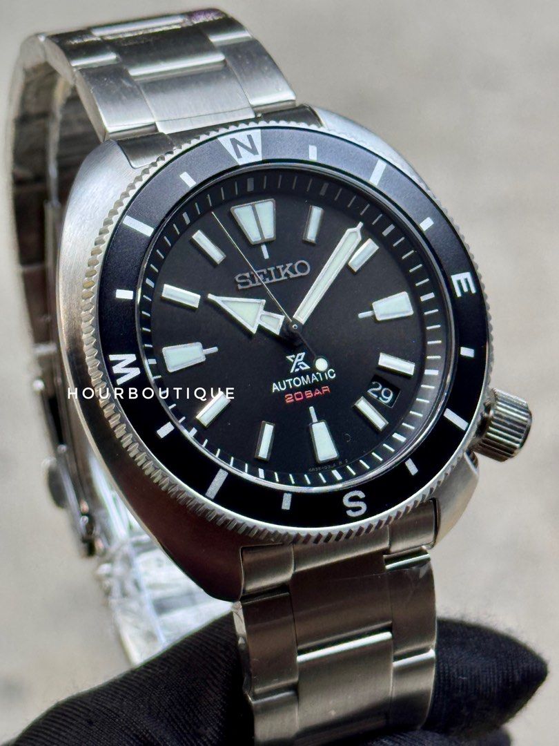 Brand New Seiko Prospex Black Dial Land Tortoise Automatic FieldWatch SRPH17K1
