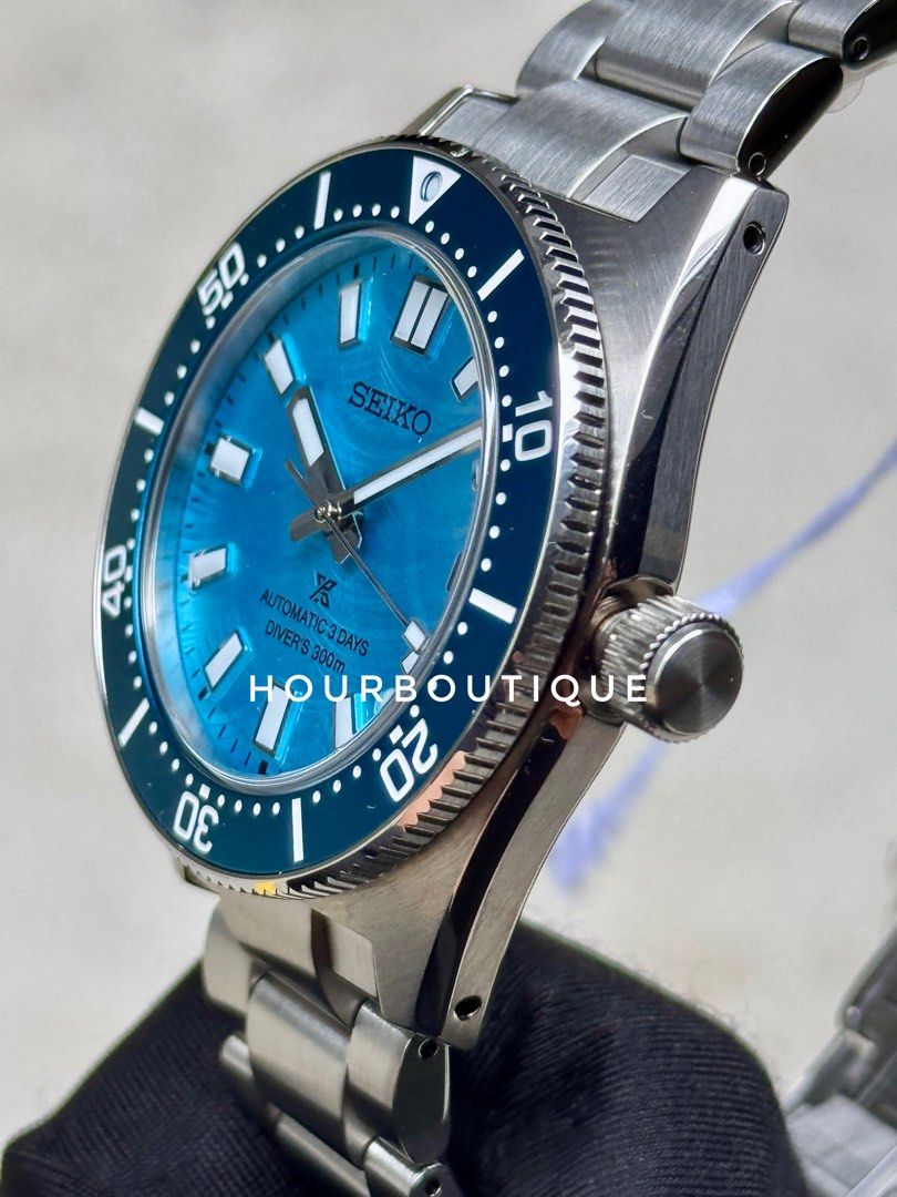 Brand New Seiko Prospex Blue Wave Dial Automatic Watch HBC011J1