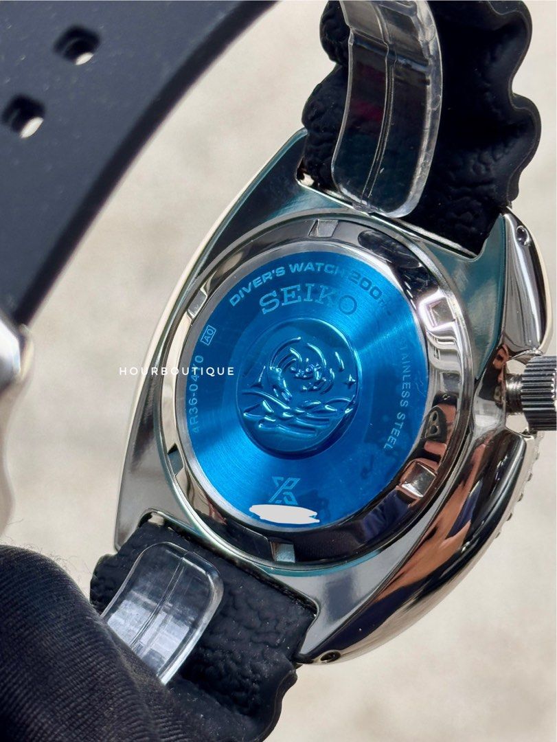Brand New Seiko Prospex Classic Black Dial Turtle, Automatic Divers Watch SRPE93K1