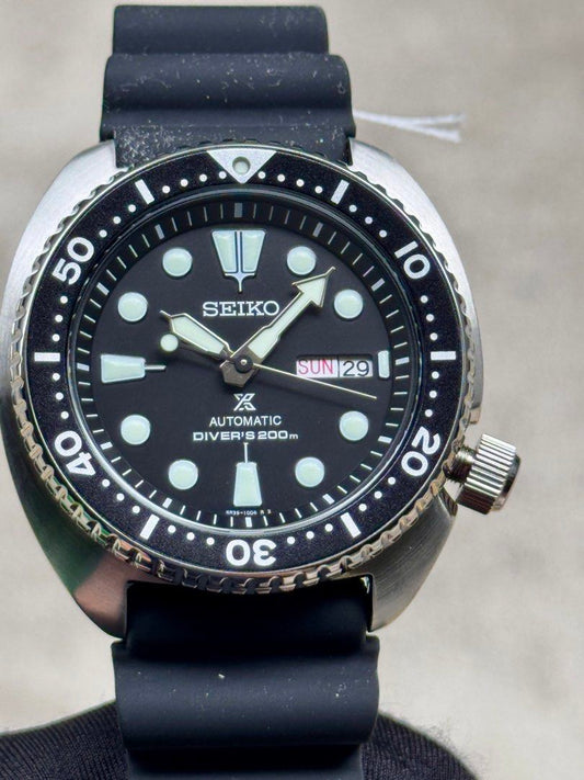 Brand New Seiko Prospex Classic Black Dial Turtle, Automatic Divers Watch SRPE93K1