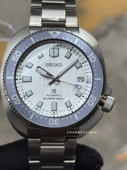 Brand New Seiko Prospex Cpt Willard White Birch Dial Automatic Divers Watch SPB301J1