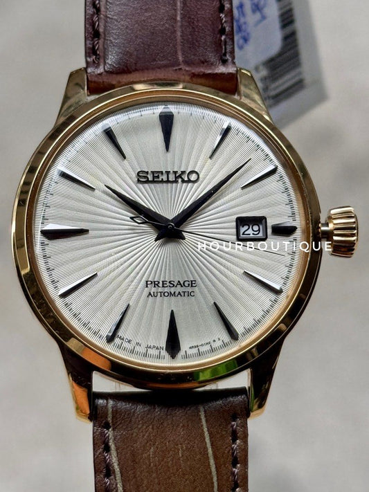 Brand New Seiko Presage Cream Dial Automatic Watch SRPB44J1