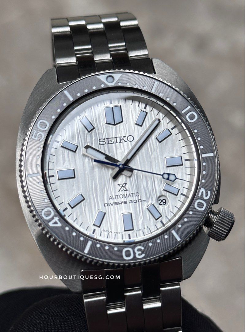 Brand New Seiko Prospex Glacier Dial SPB333J1 Automatic Divers Watch