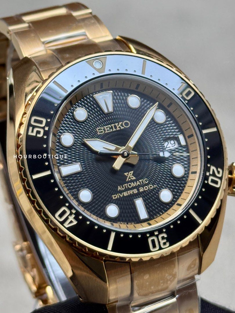 Brand New Seiko Prospex Gold King Sumo, Muay Thai Limited Edition 500pc Automatic Divers Watch SPB536J1