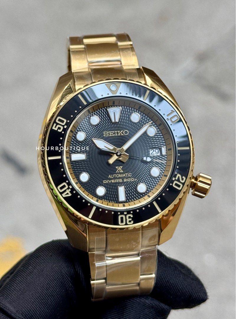 Brand New Seiko Prospex Gold King Sumo, Muay Thai Limited Edition 500pc Automatic Divers Watch SPB536J1