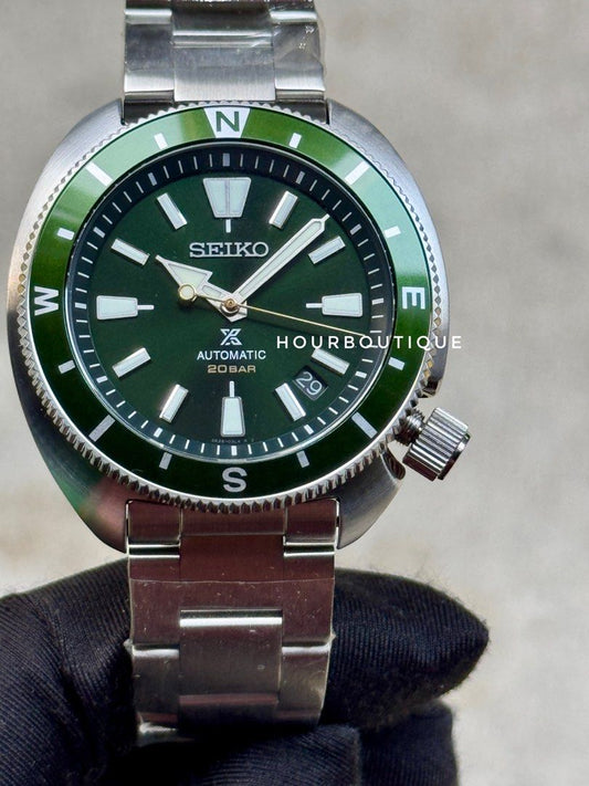 Brand New Seiko Prospex Green Land Tortoise Automatic Field Watch SRPH15K1