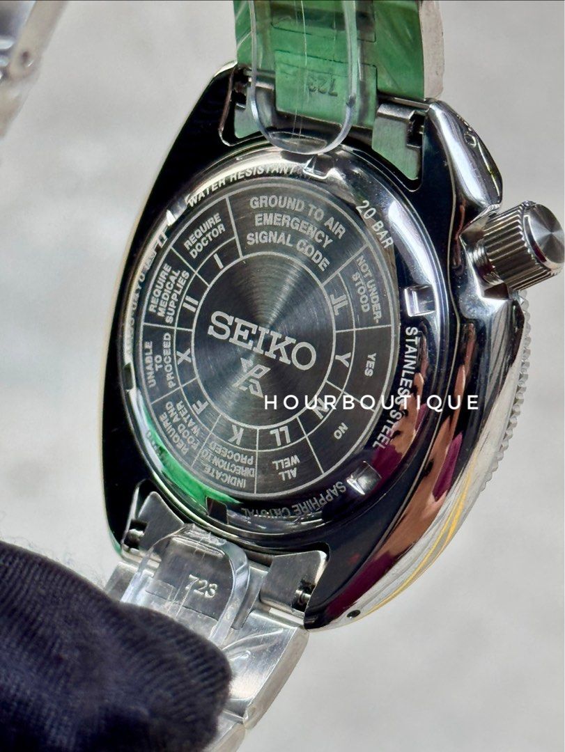Brand New Seiko Prospex Green Land Tortoise Automatic Field Watch SRPH15K1