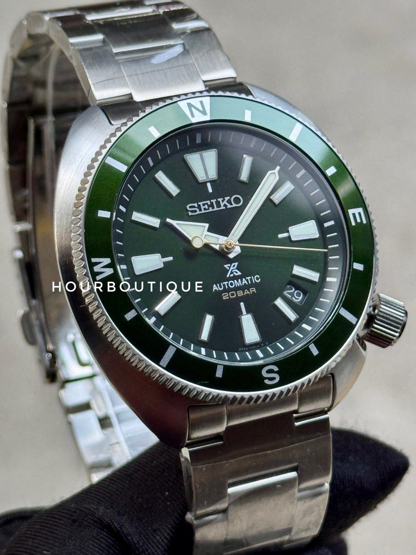 Brand New Seiko Prospex Green Land Tortoise Automatic Field Watch SRPH15K1