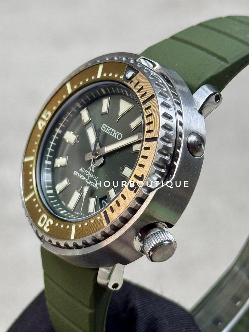 Brand New Seiko Prospex Green Tuna Automatic Divers Watch SRPF83K1