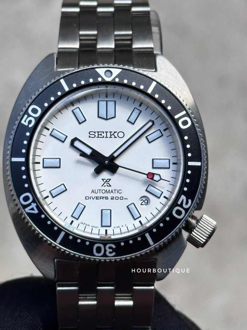 Brand New Seiko Prospex Heritage Turtle White Dial Mens Automatic Divers Watch SPB313J1