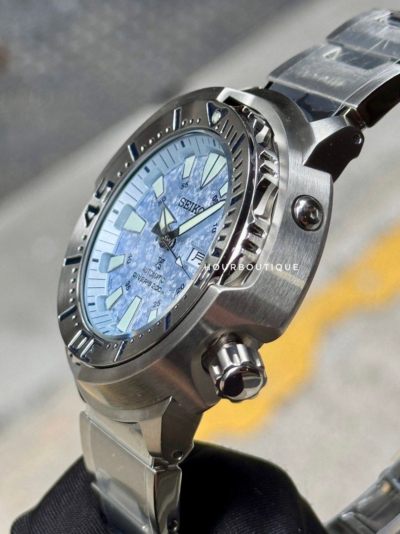 Brand New Seiko Prospex Japan Exclusive Frost Dial Tuna Automatic Divers Watch SBDY053