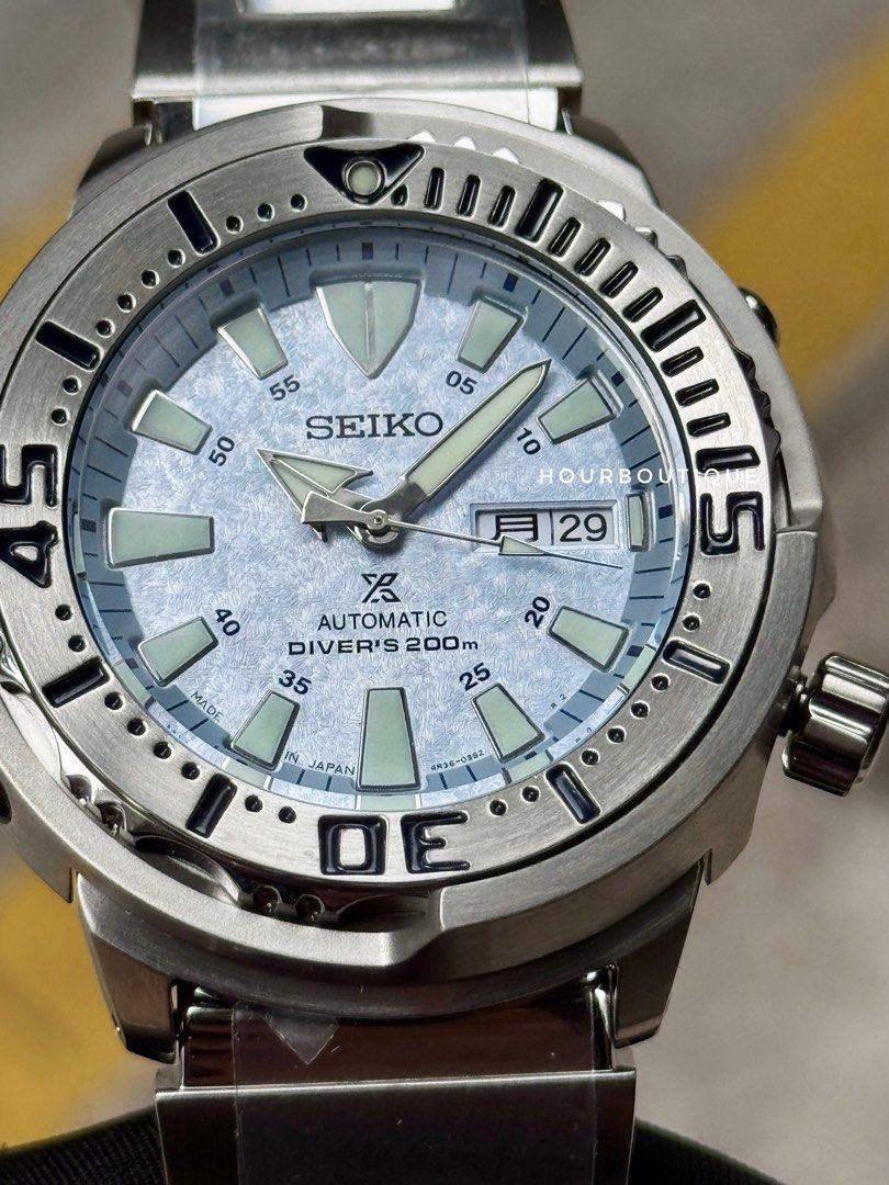 Brand New Seiko Prospex Japan Exclusive Frost Dial Tuna Automatic Divers Watch SBDY053