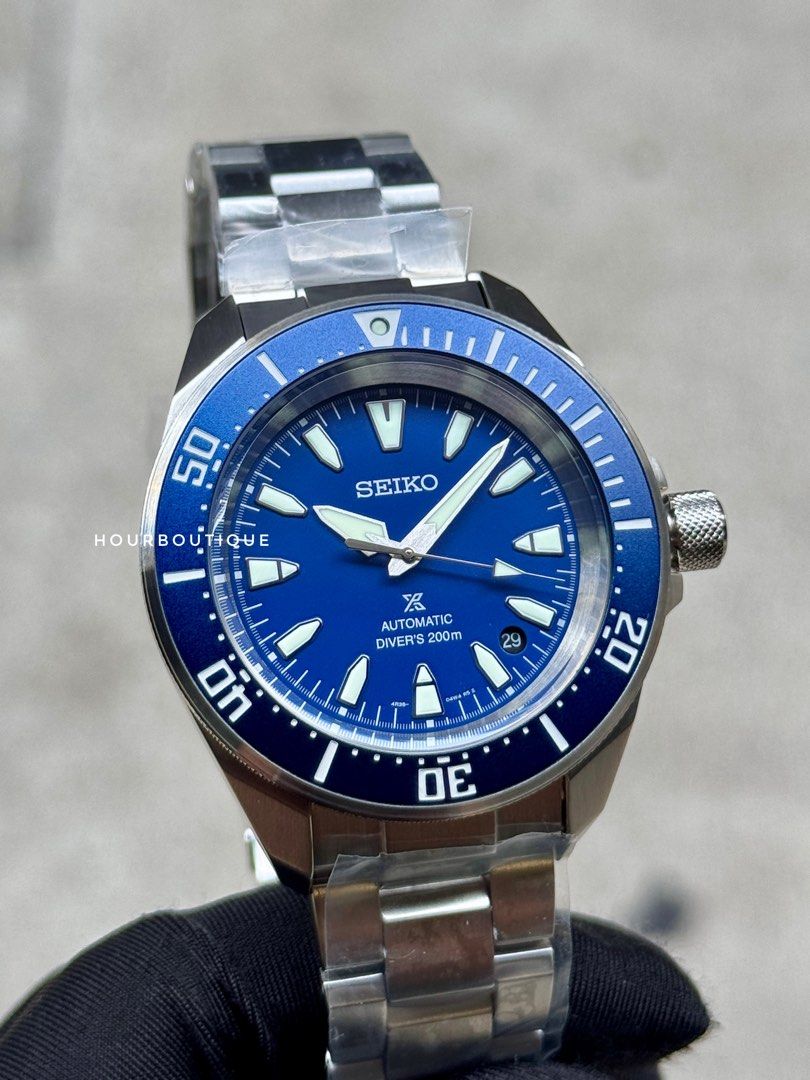 Brand New Seiko Prospex Matt Blue Dial Samurai, Automatic Divers Watch SRPL51K1