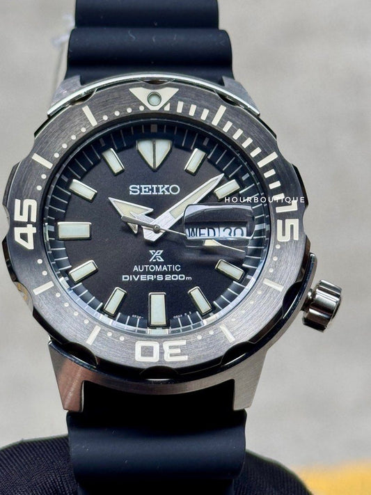 Brand New Seiko Prospex Monster, Black Dial Automatic Divers Watch SRPD27K1