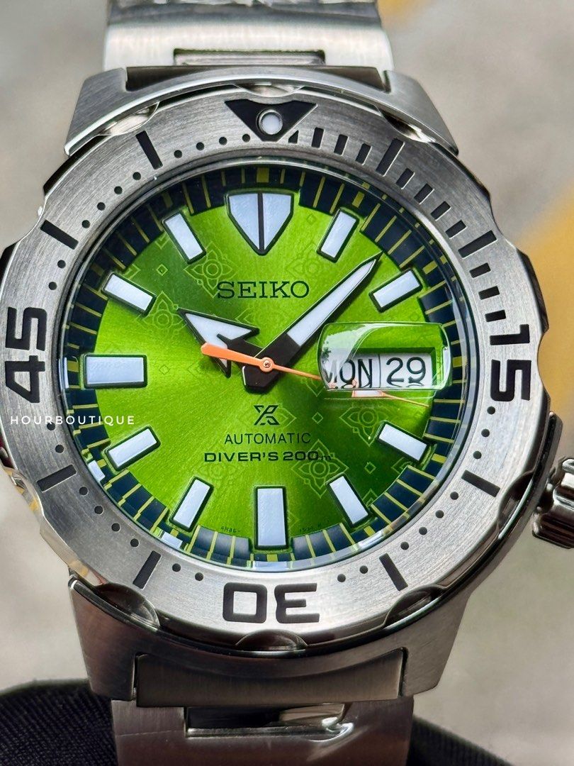 Brand New Seiko Prospex Monster Asia Limited Edition Automatic Divers Watch SRPL41K1