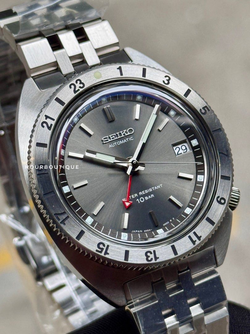 Brand New Seiko Prospex Navigator FieldWatch Grey Dial Automatic Limited Edition SPB411J1