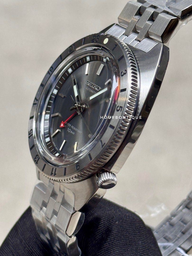 Brand New Seiko Prospex Navigator FieldWatch Grey Dial Automatic Limited Edition SPB411J1