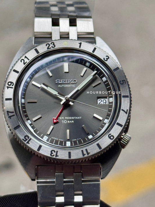 Brand New Seiko Prospex Navigator FieldWatch Grey Dial Automatic Limited Edition SPB411J1