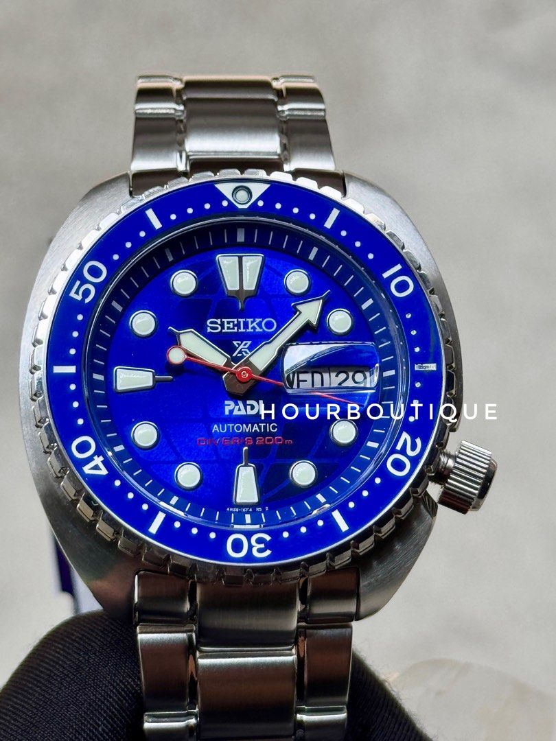 Brand New Seiko Prospex PADI Turtle Automatic Divers Watch HBB002K1