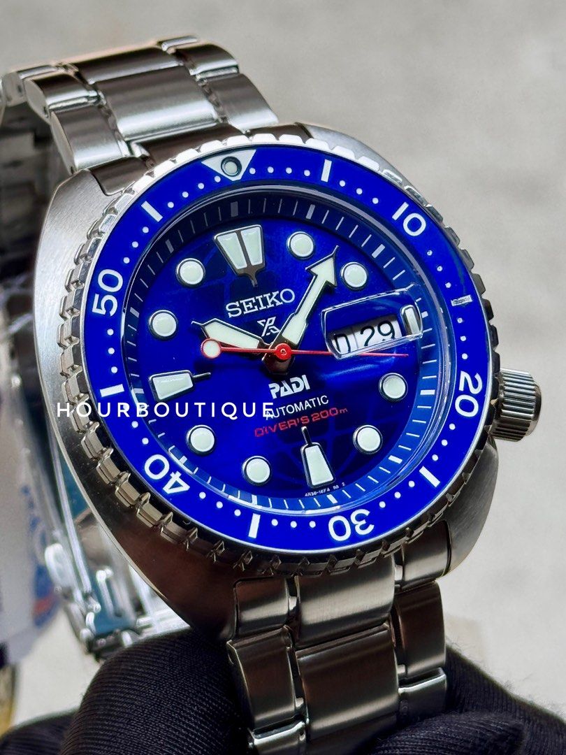 Brand New Seiko Prospex PADI Turtle Automatic Divers Watch HBB002K1