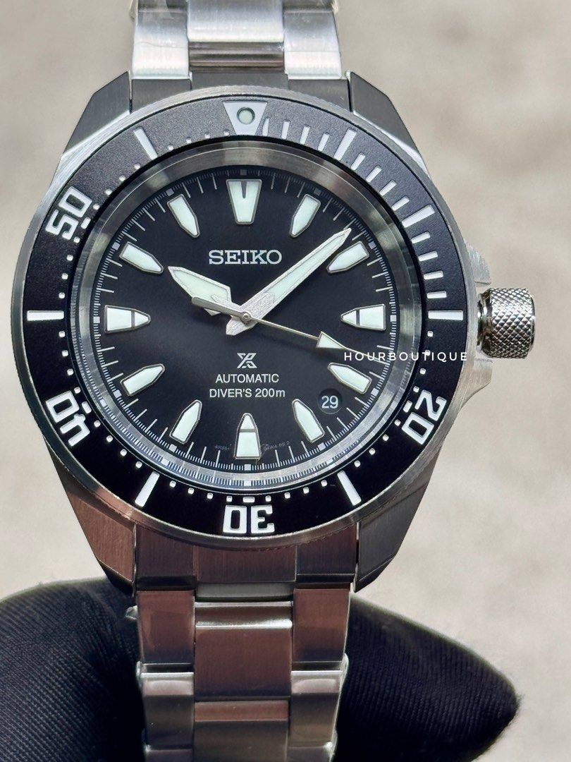 Brand New Seiko Prospex Samurai Black Dial , Automatic Divers Watch SRPL13K1