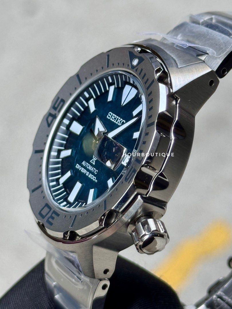 Brand New Seiko Prospex School of Dolphins Dial, Monster Series Automatic Watch SRPH75K1