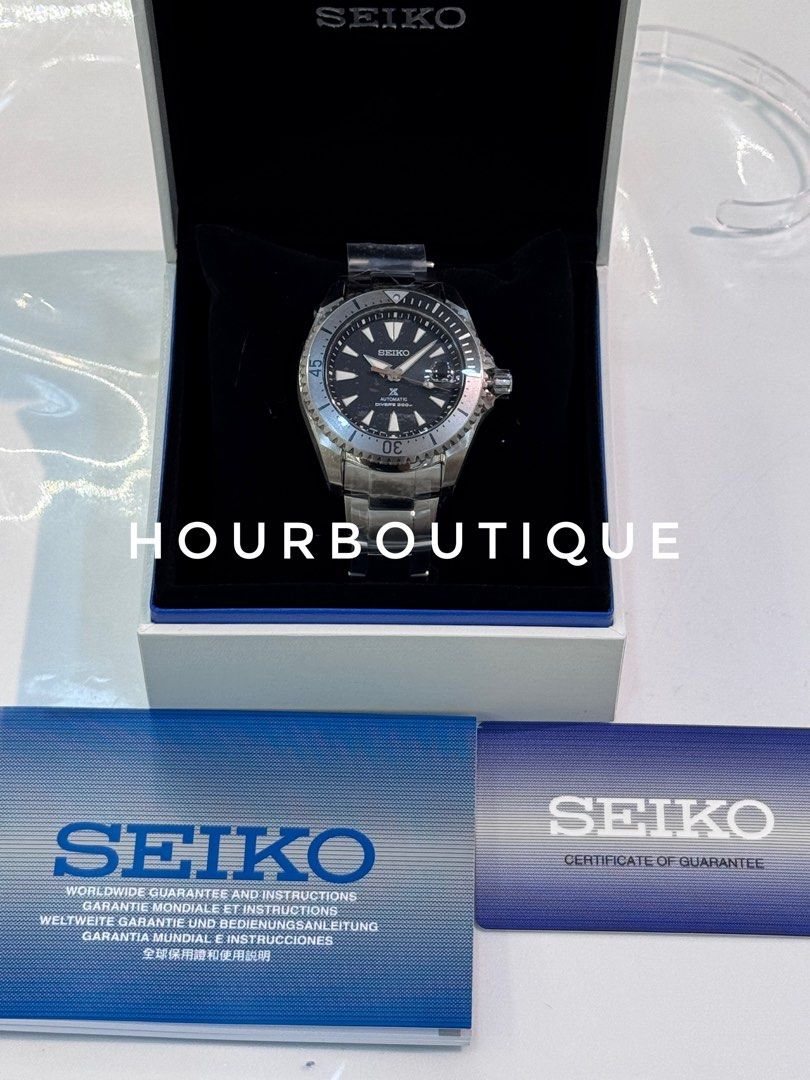 Brand New Seiko Prospex Shogun Titanium Case Automatic Divers Watch SPB189J1