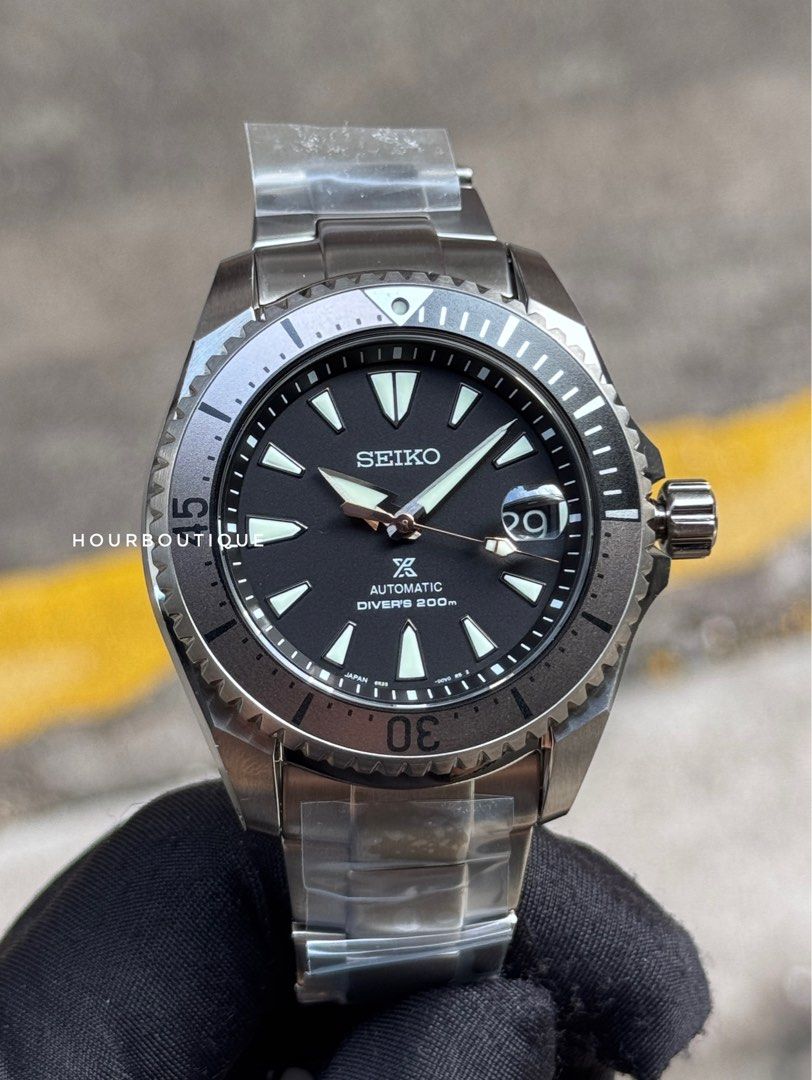 Brand New Seiko Prospex Shogun Titanium Case Automatic Divers Watch SPB189J1