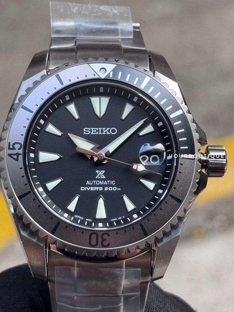 Brand New Seiko Prospex Shogun Titanium Case Automatic Divers Watch SPB189J1