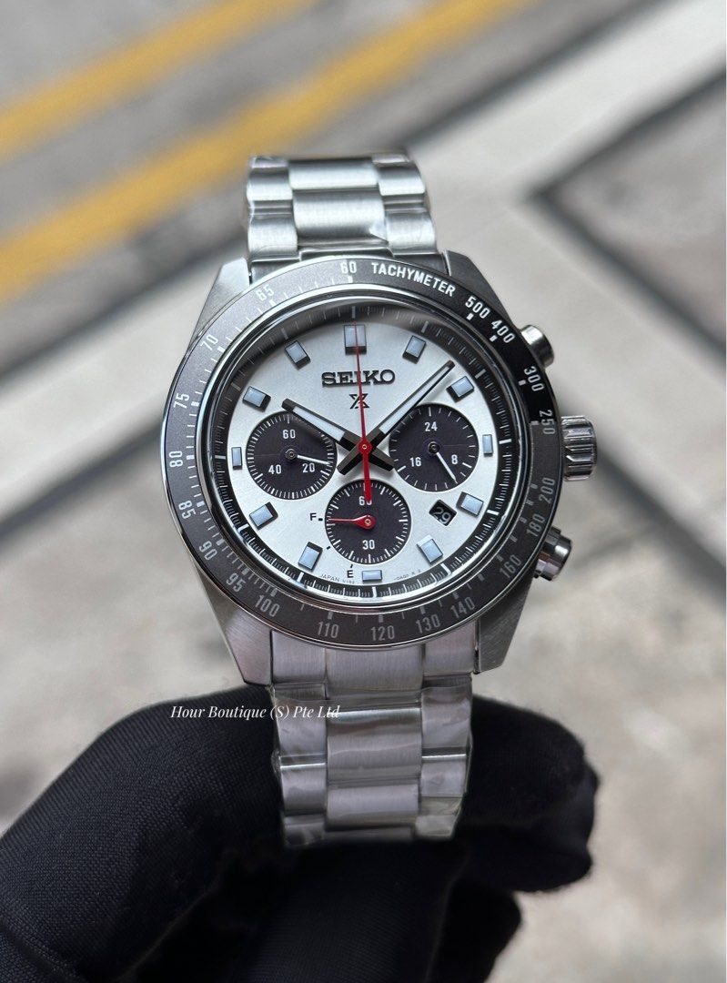 Brand New Made In Japan Seiko Prospex SpeedTimer Panda 41mm Solar Chro HOUR BOUTIQUE SINGAPORE