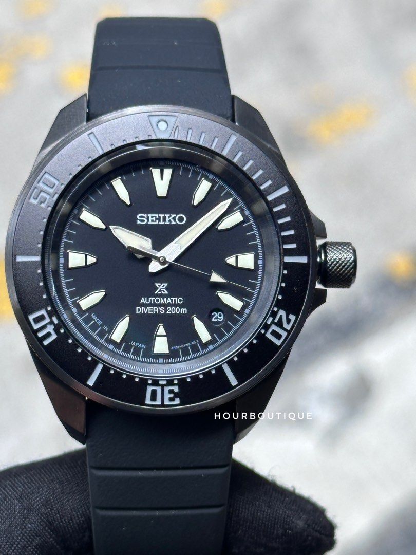 Brand New Seiko Prospex Stealth Samurai Automatic Divers Watch SRPL15K1 SBDY133