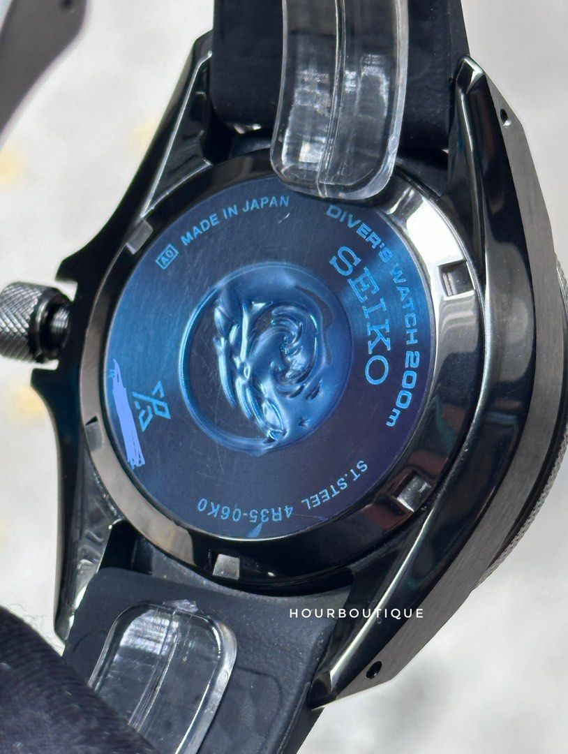 Brand New Seiko Prospex Stealth Samurai Automatic Divers Watch SRPL15K1 SBDY133